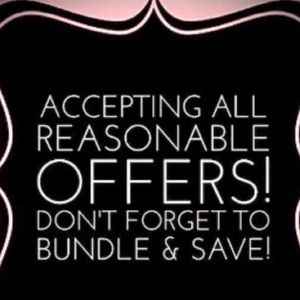 Bundle and save! Offers welcome 🤗